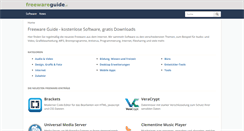 Desktop Screenshot of freewareguide.at